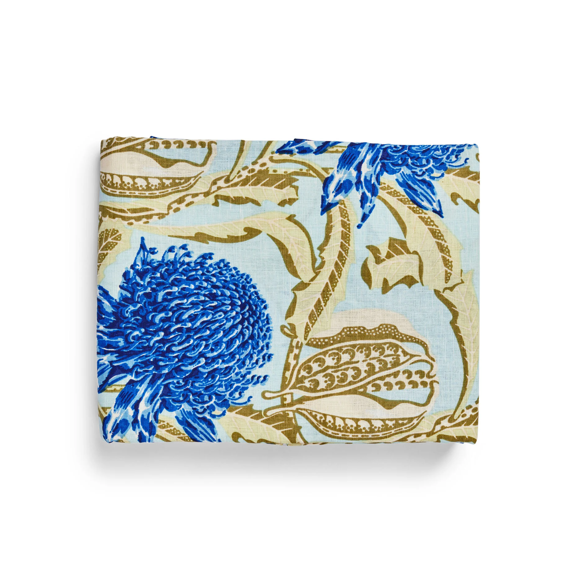 State of Waratah Blue Tablecloth