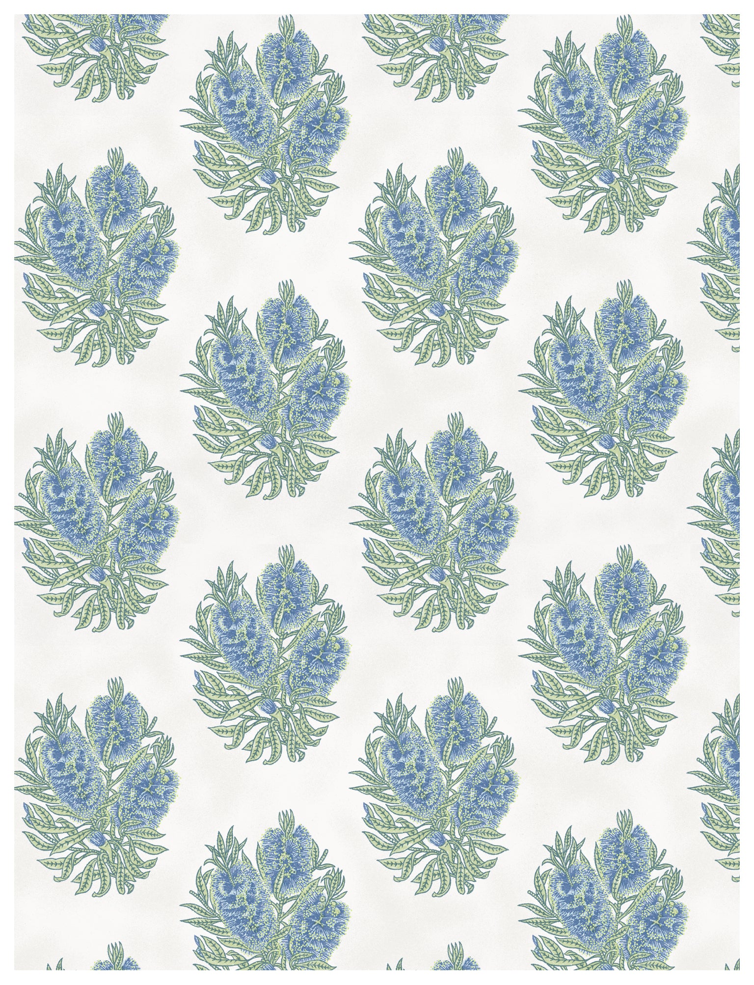 Cameo Blue Wallpaper Swatch/Memo