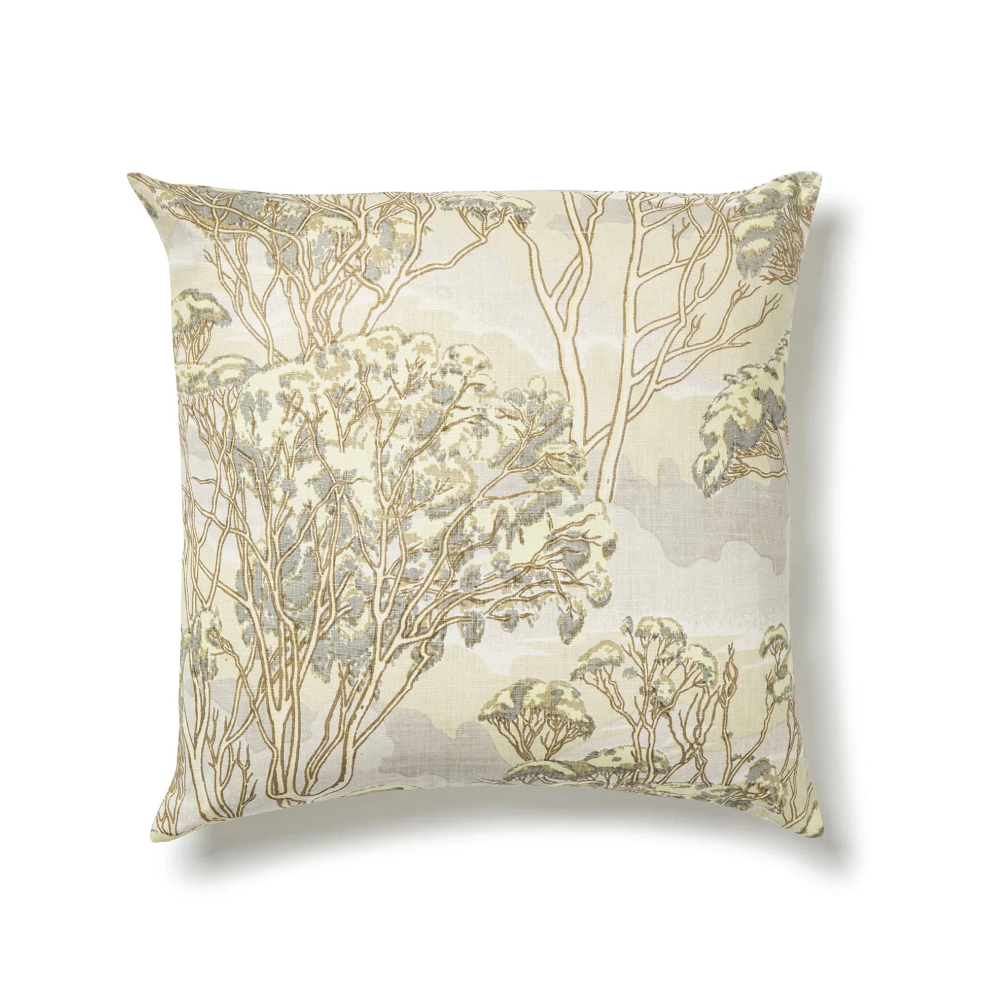Trees Natural Custom Cushion Cover