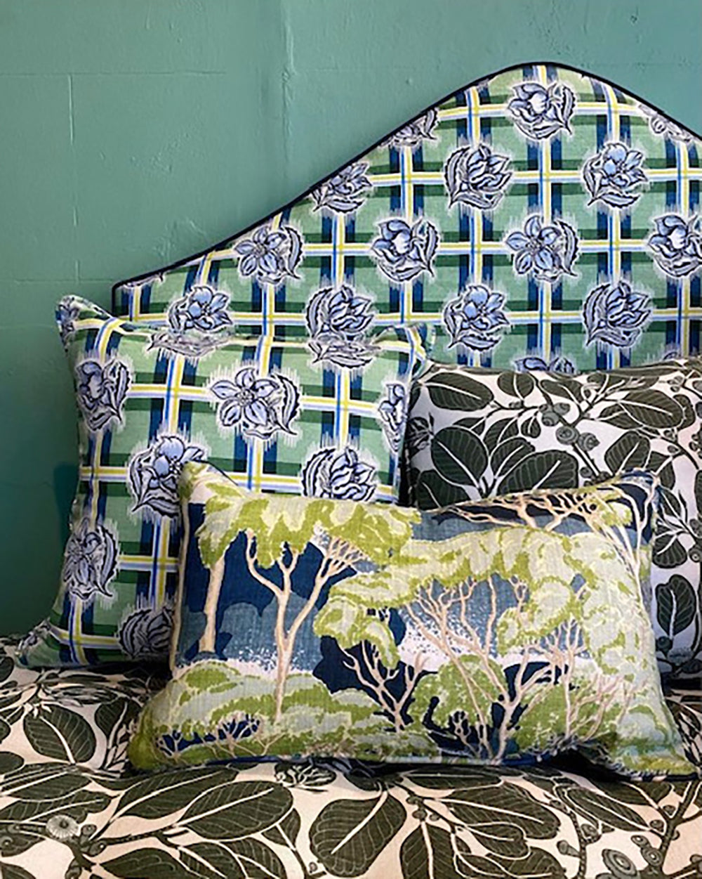 Custom Queen Anne Bedhead