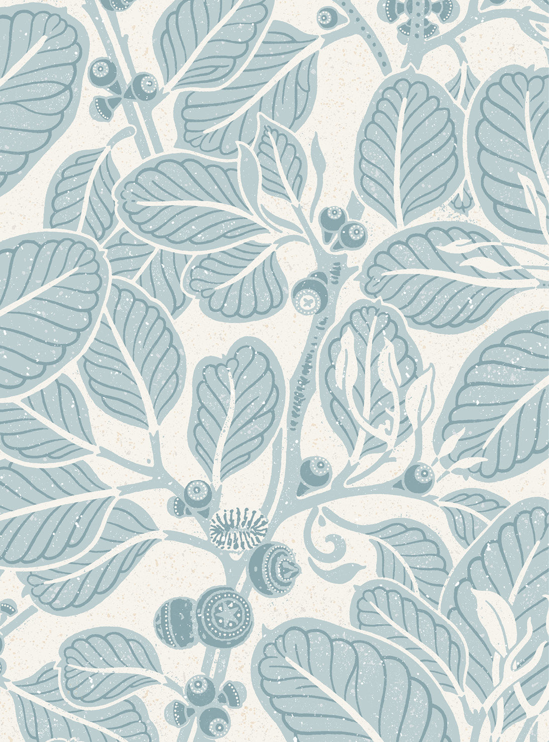 Stringybark Blue Wallpaper Swatch/Memo
