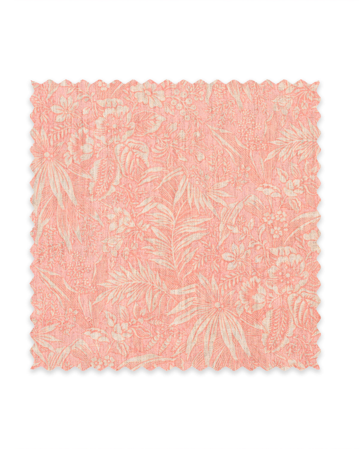 Palm Grove Pink Linen Swatch