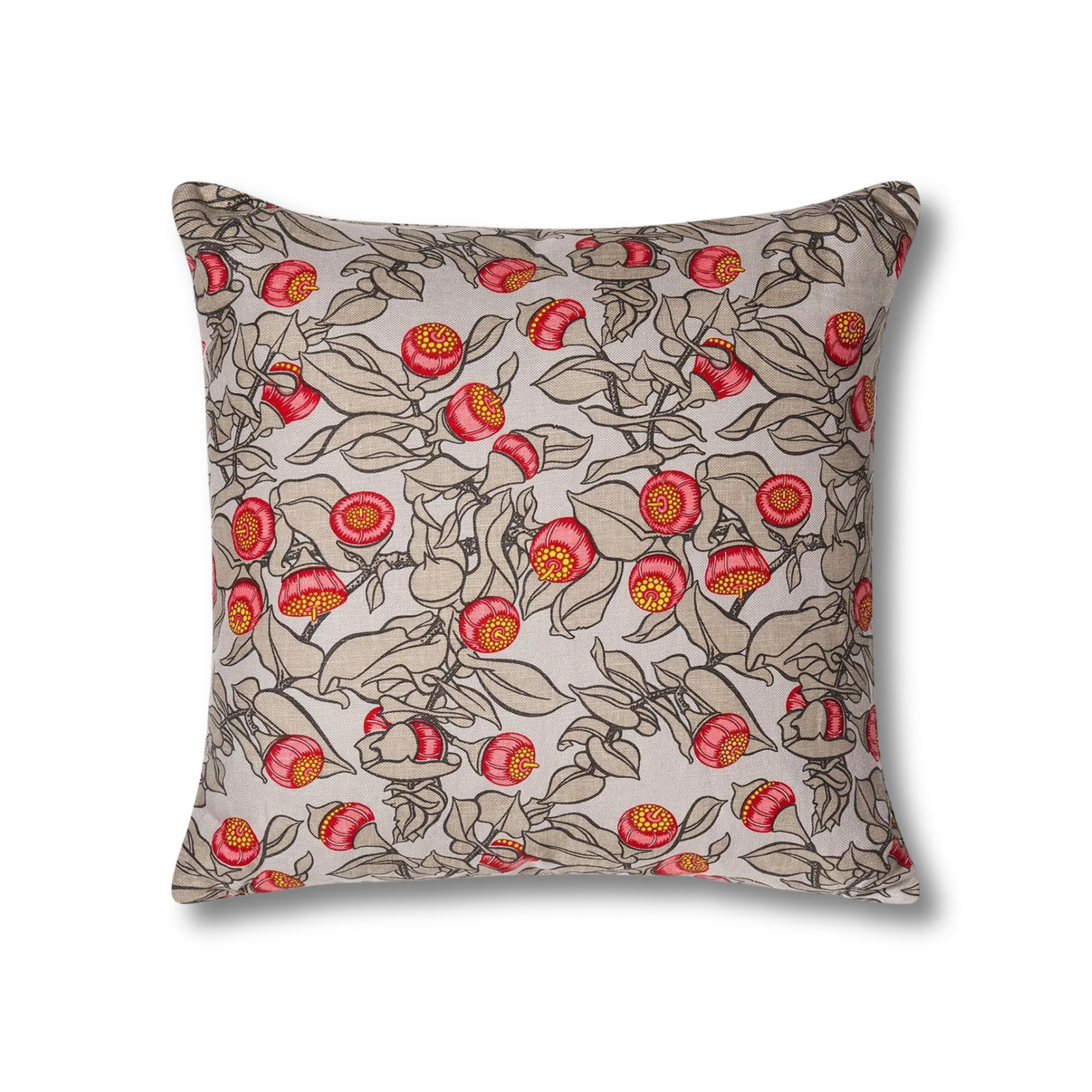 Mottlecah Grey Custom Cushion Cover