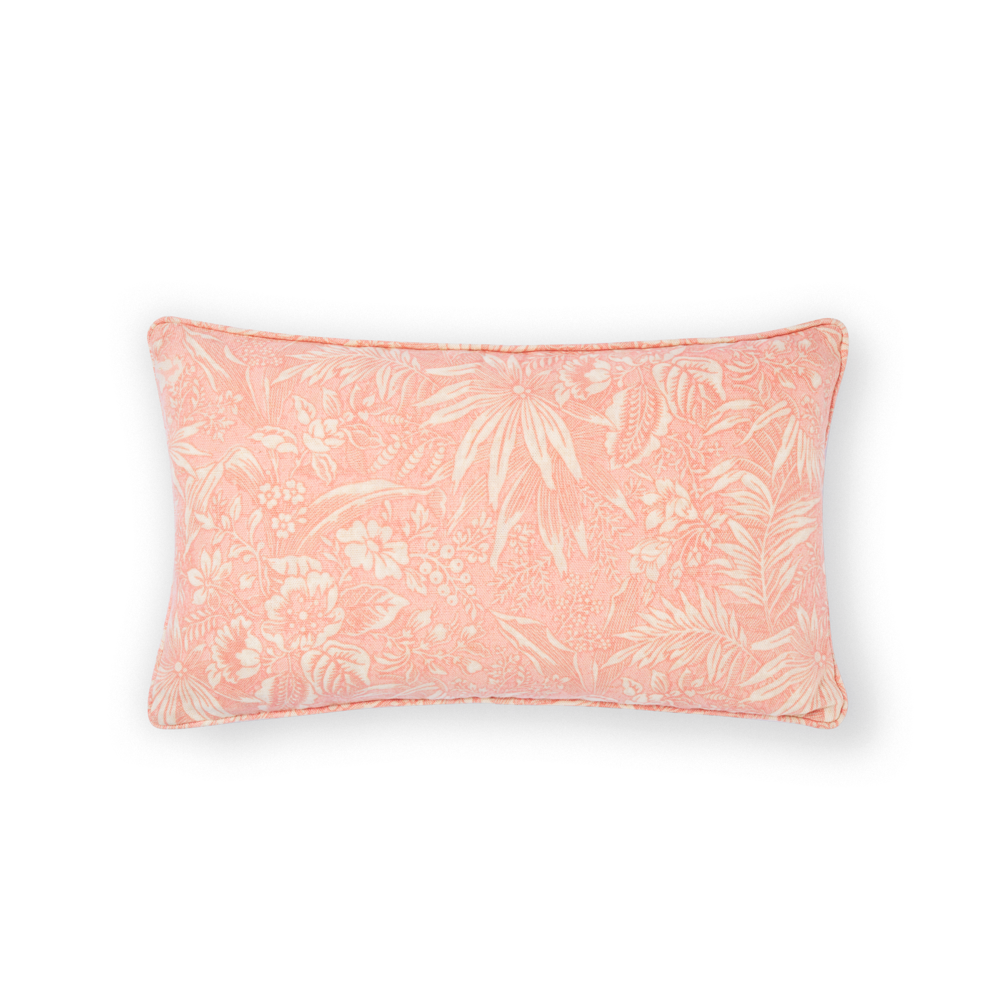 Palm Grove Pink Bolster Cushion Cover