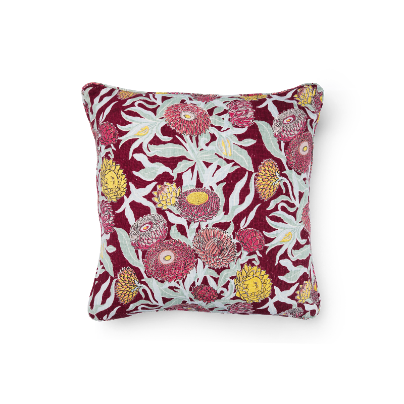 Everlasting Claret Medium Cushion Cover