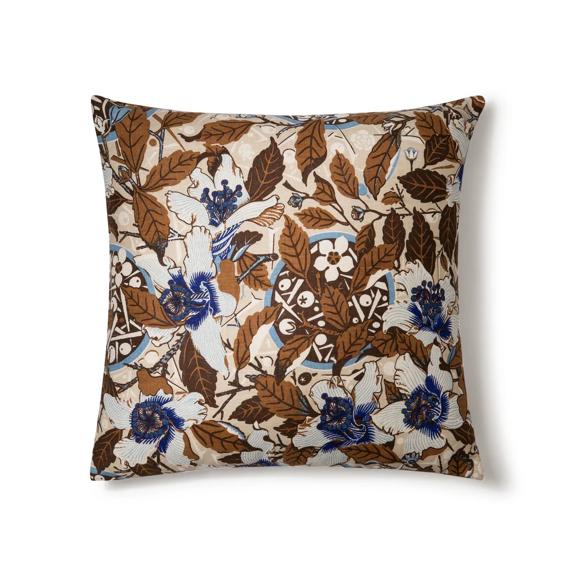 Hibiscus Coffee Custom Cushion Cover