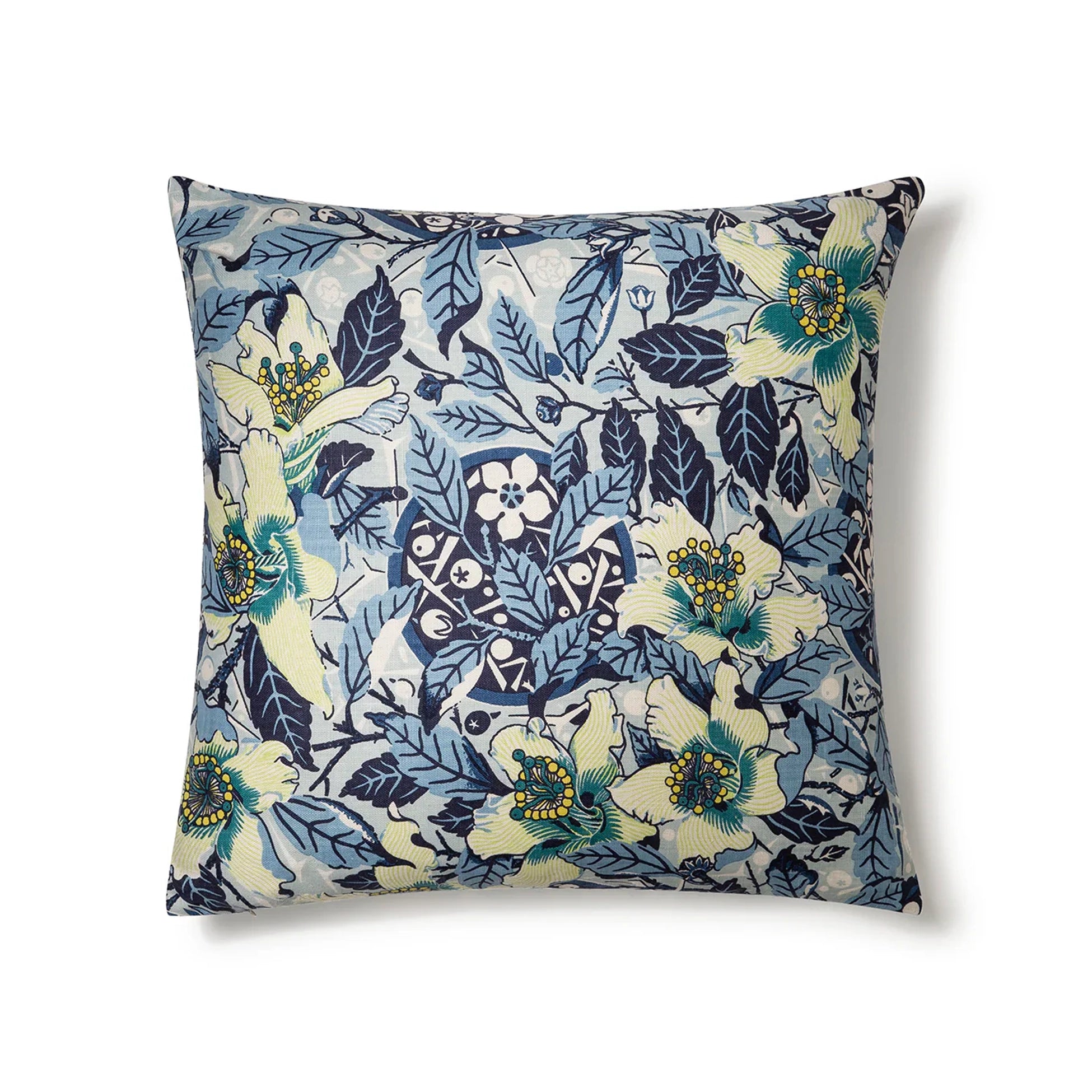 Hibiscus Ocean Custom Cushion Cover