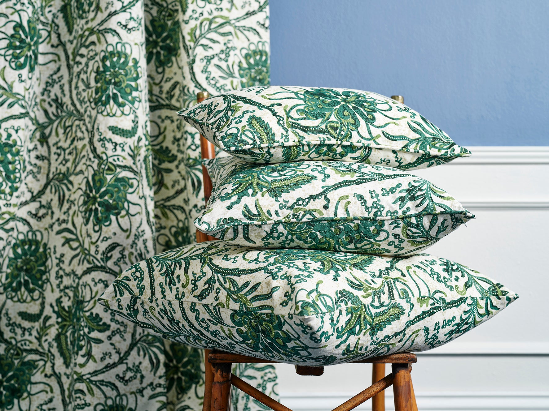 Grevillea Green Large Cushion Cover