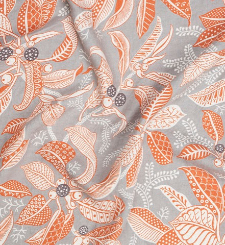 Fig Grey Furnishing Fabric