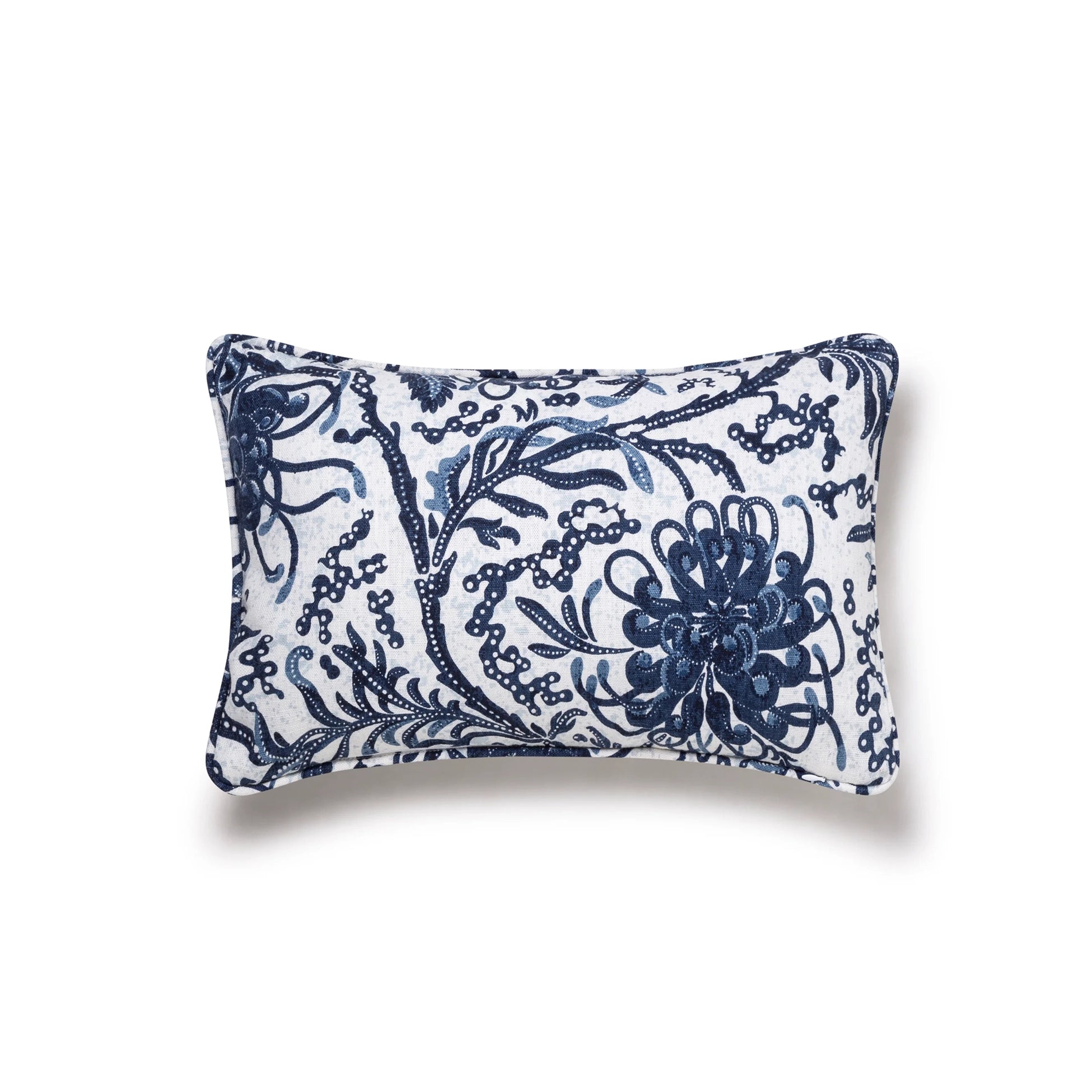 Grevillea Blue Bolster Cushion Cover