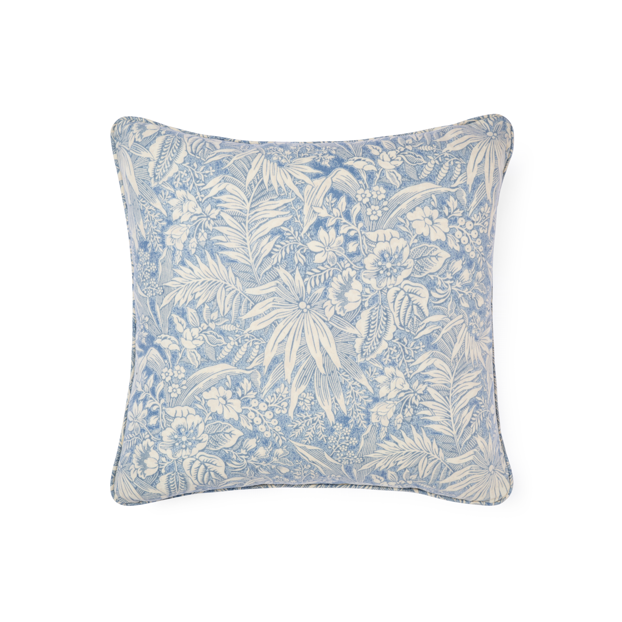 Palm Grove Blue Medium Cushion Cover