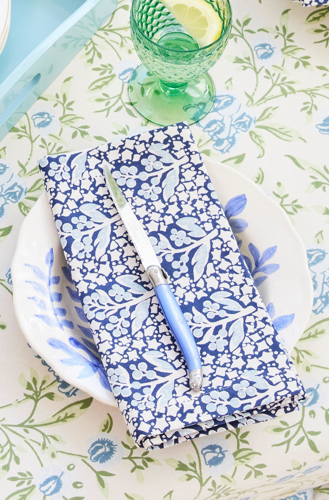 Acacia Blue Napkin Set (2)