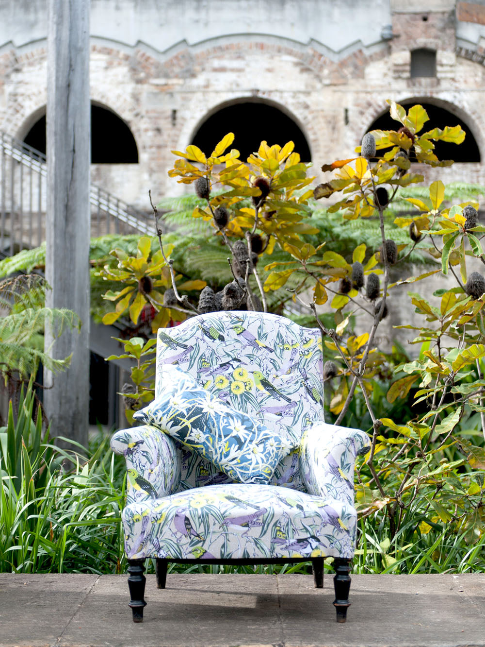 Flowering Gum Beige Furnishing Fabric