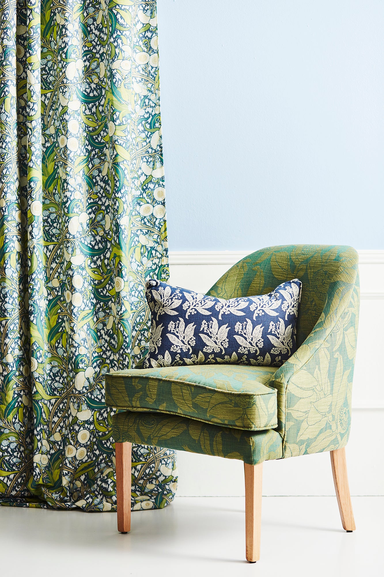 Gum Green Furnishing Fabric