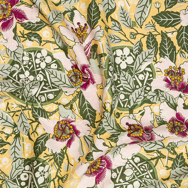 Native Hibiscus Garden Furnishing Linen - Custom