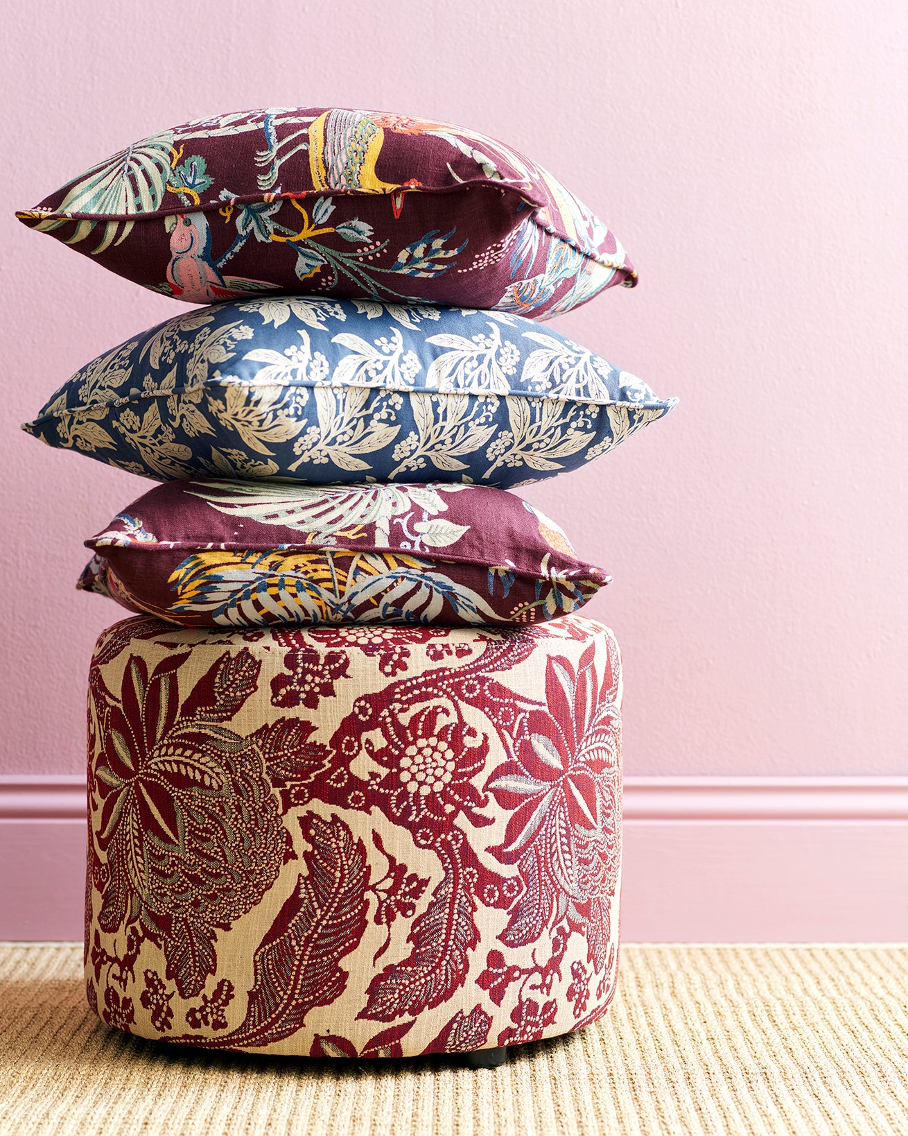 Waratah Ruby Performance Fabric