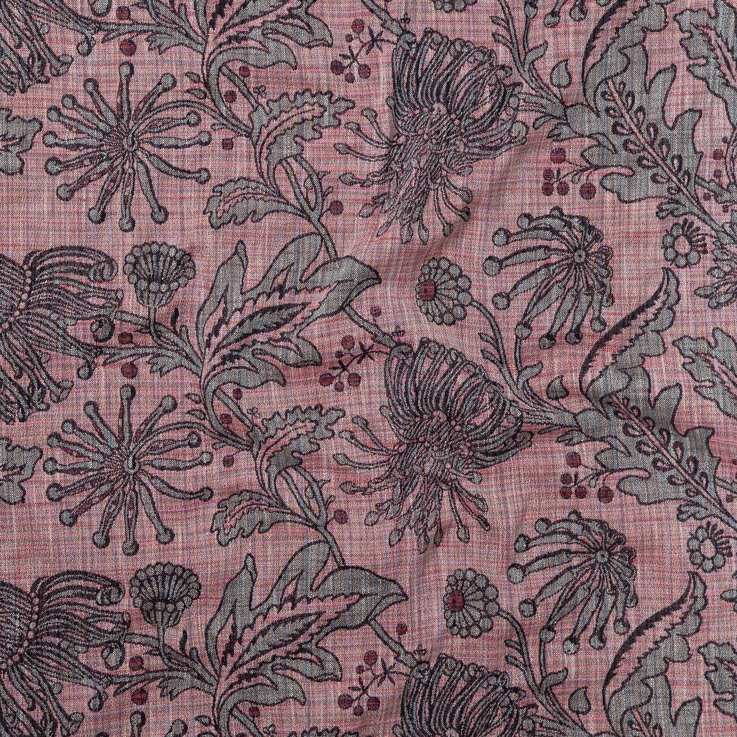 Firewheel Rose Performance Fabric