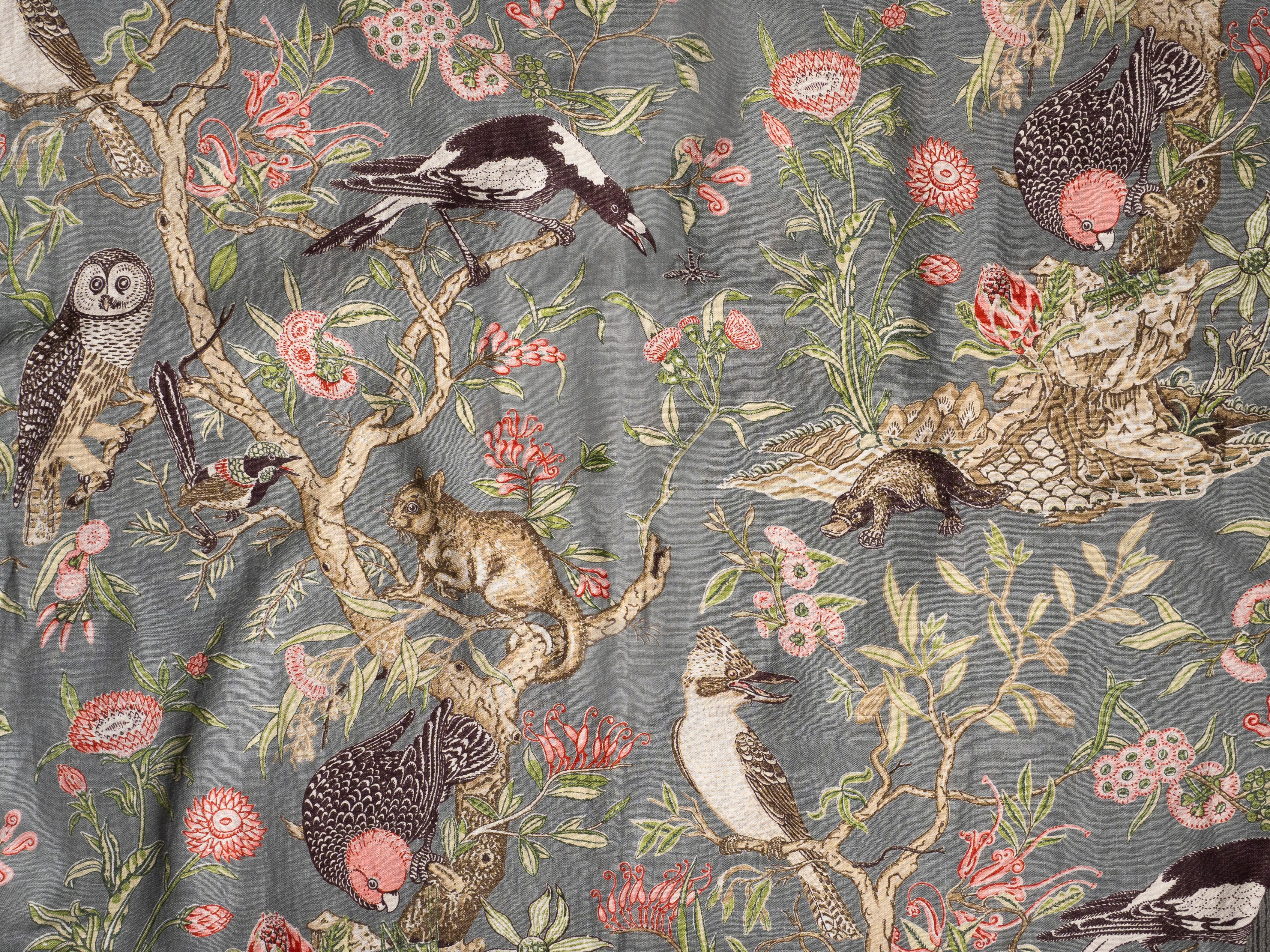 Tree of Life Earth Grey Medium Cushion Cover