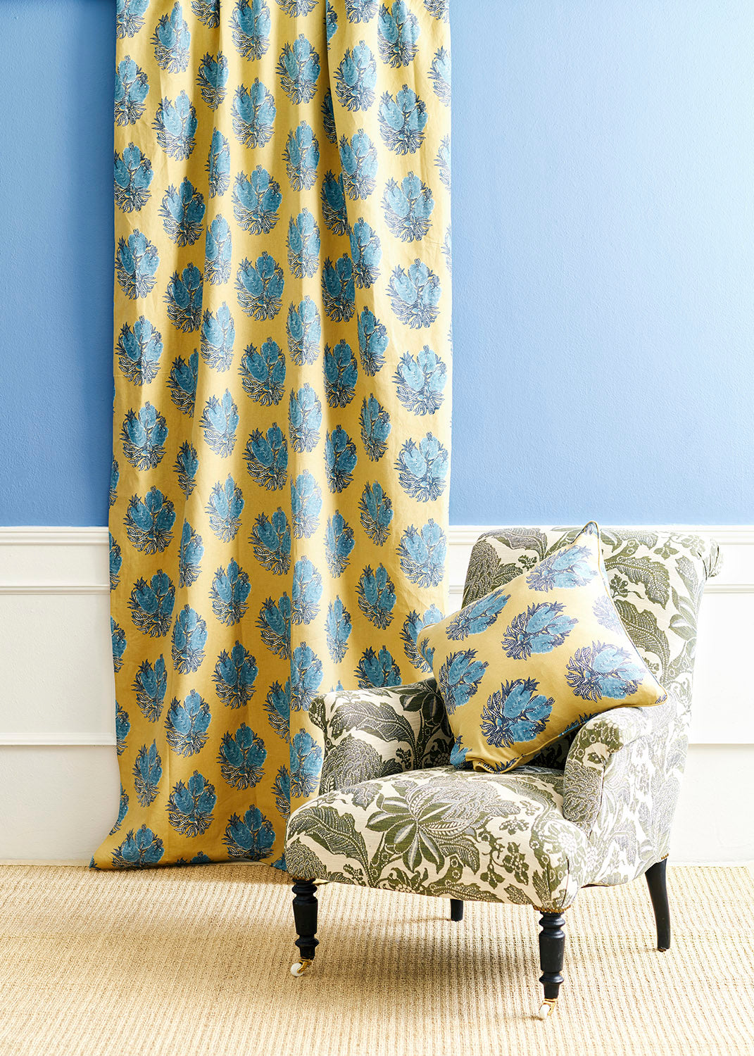 Waratah Sage Performance Fabric