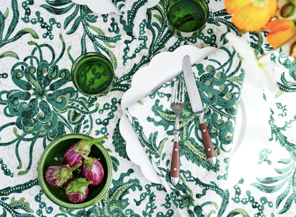 Handcrafted hospitality - Tips for table settings when hosting or how to be a generous guest.