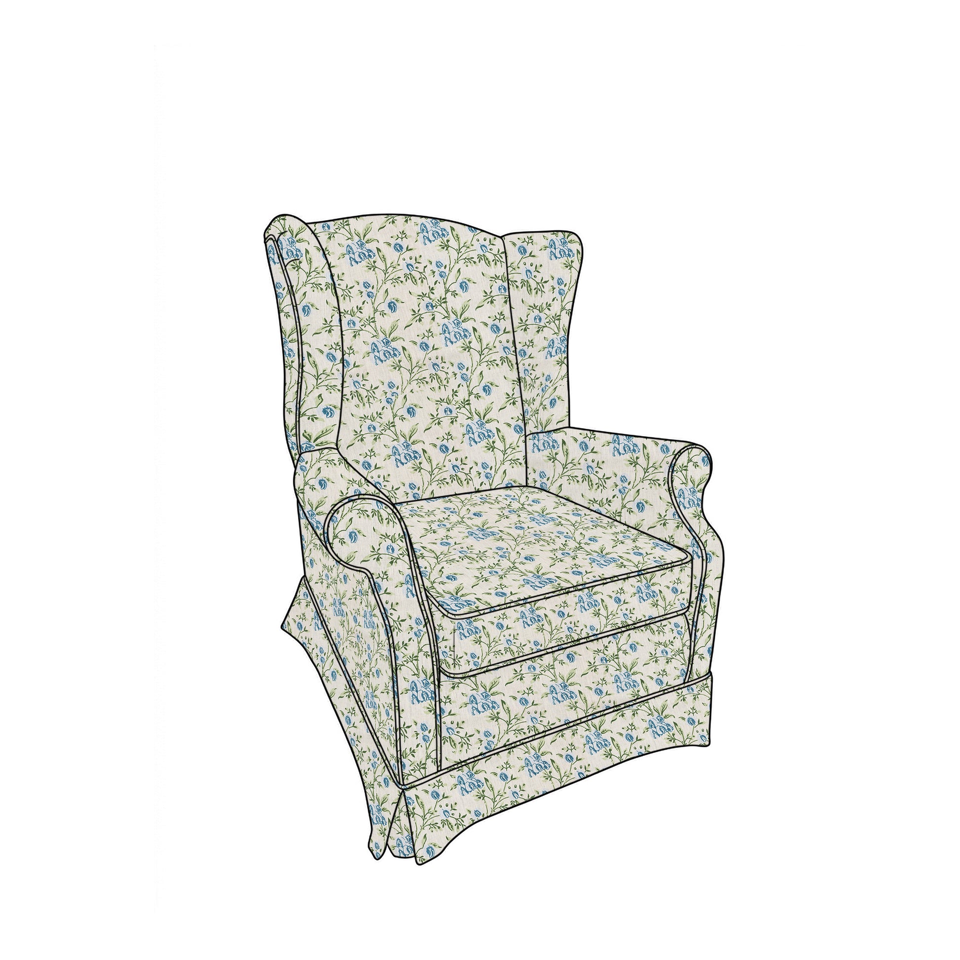Pea Flower Blue