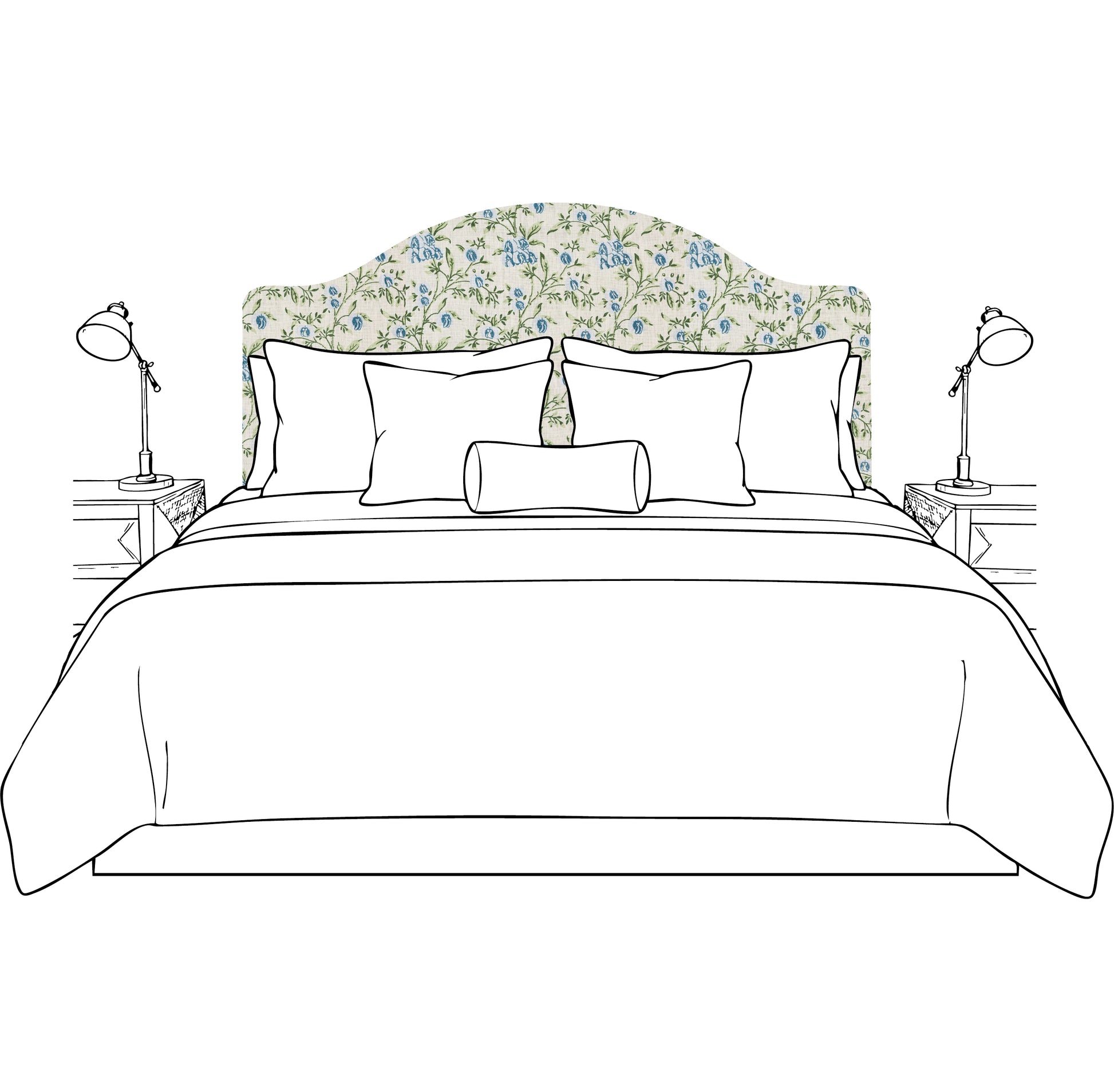 pea flower blue