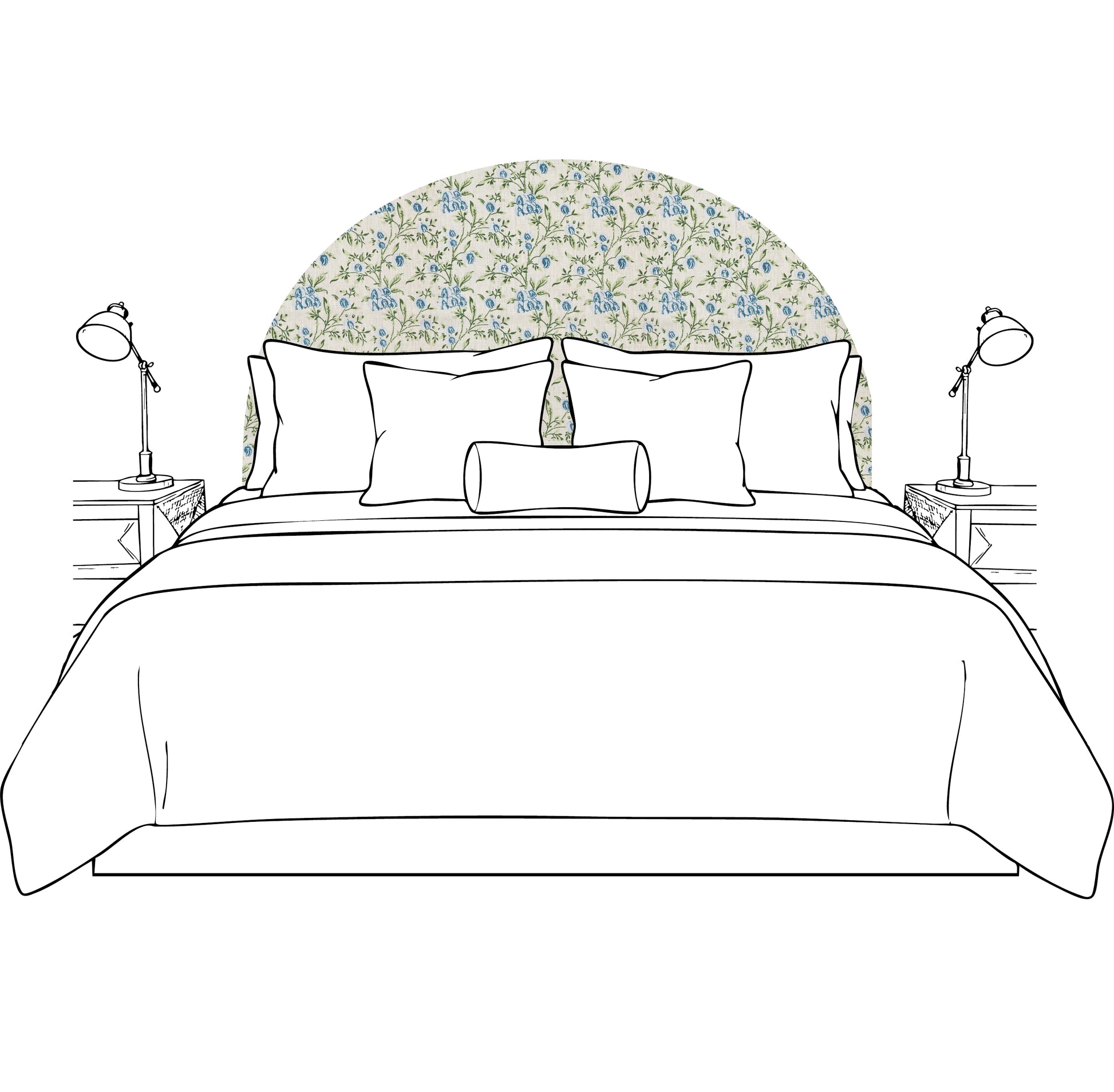 pea flower blue