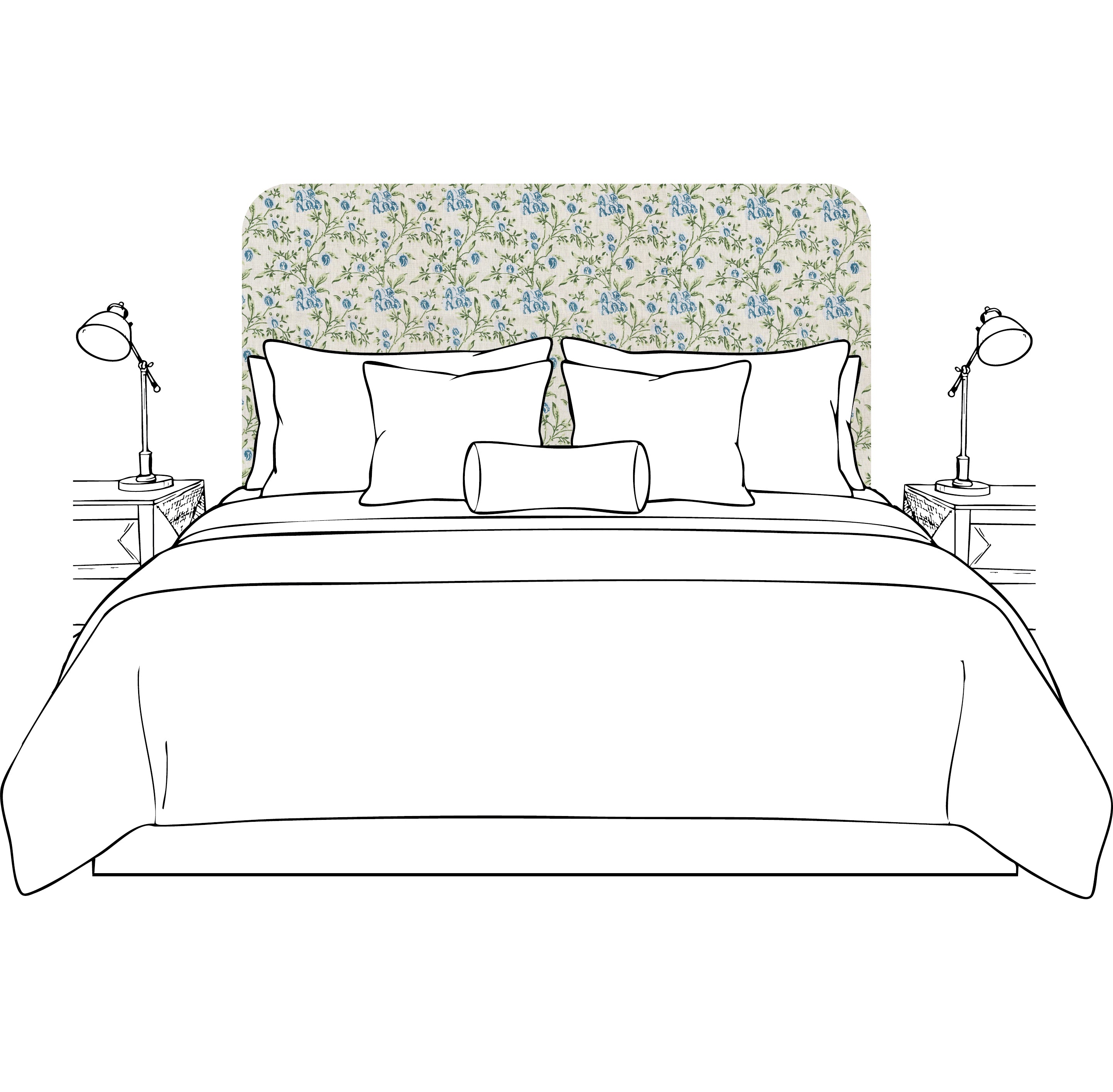 pea flower blue