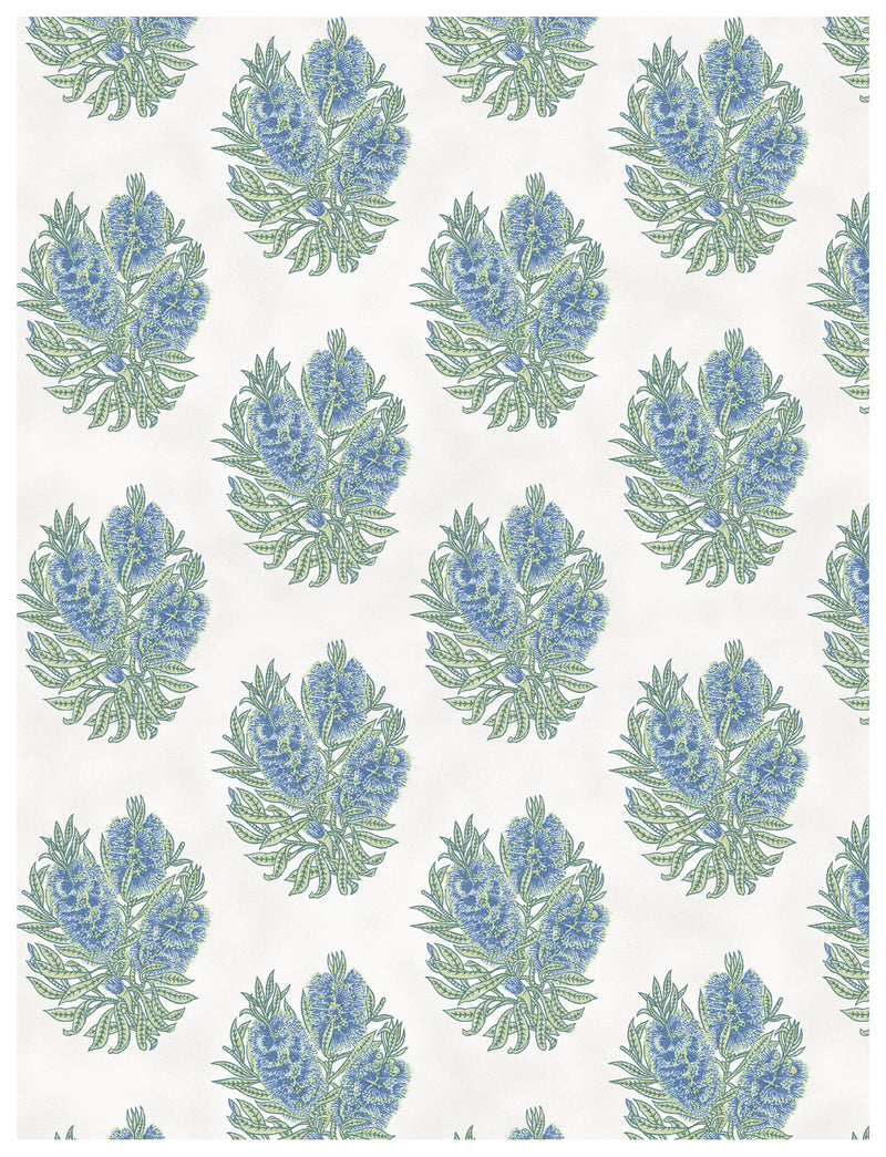 Cameo Blue Wallpaper Swatch Sample