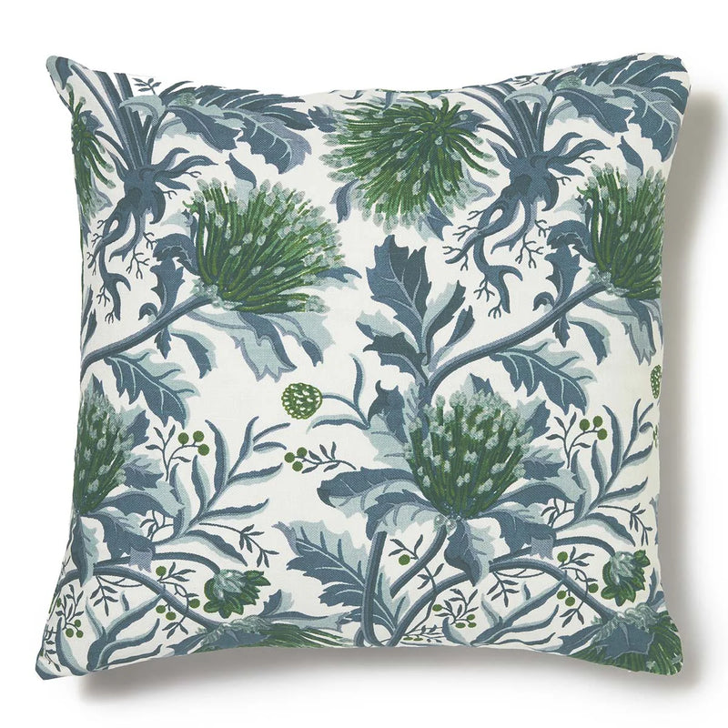 Matchstick Banksia Blue Custom Cushion Cover