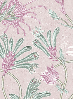 Meadow Pink Wallpaper Swatch