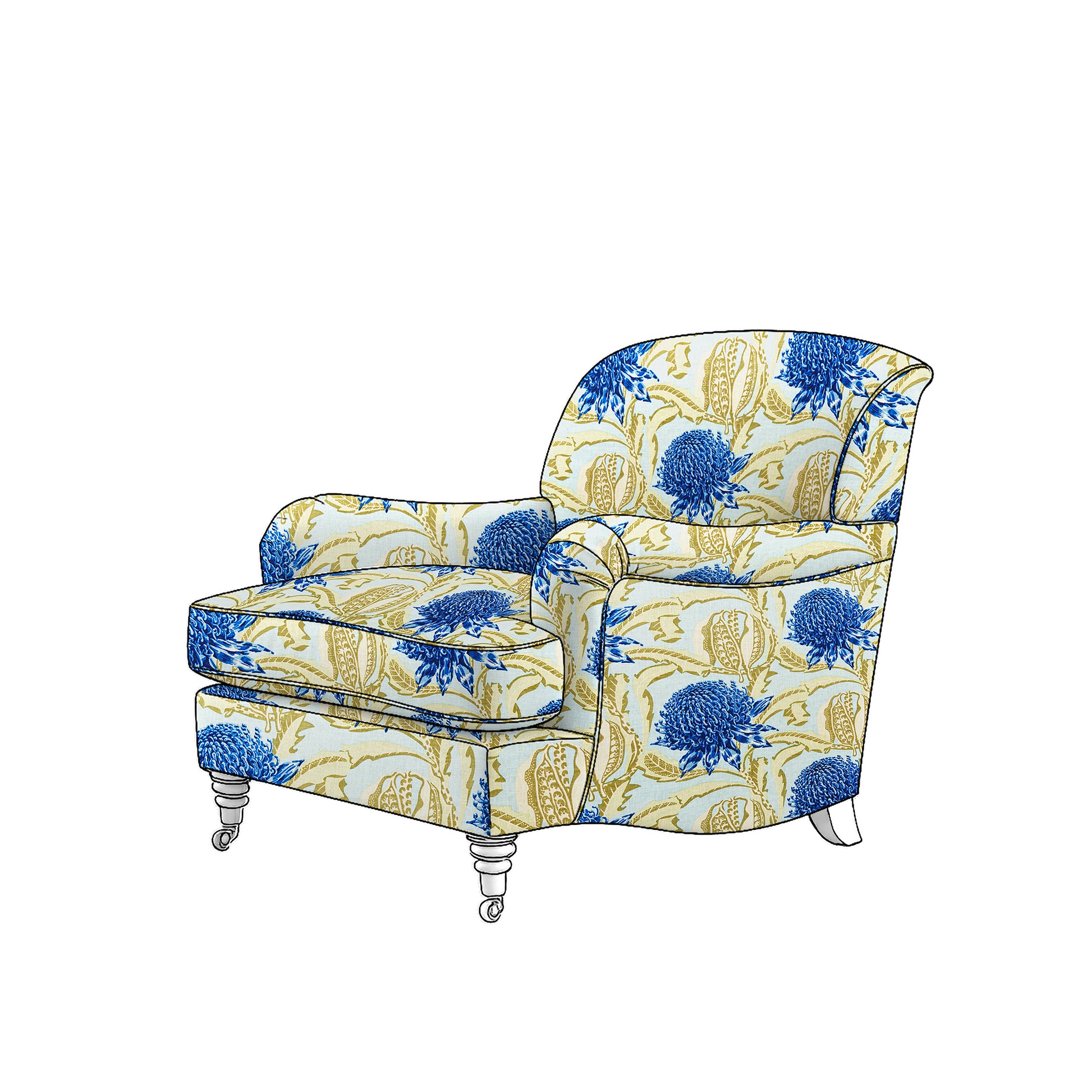 state of waratah blue