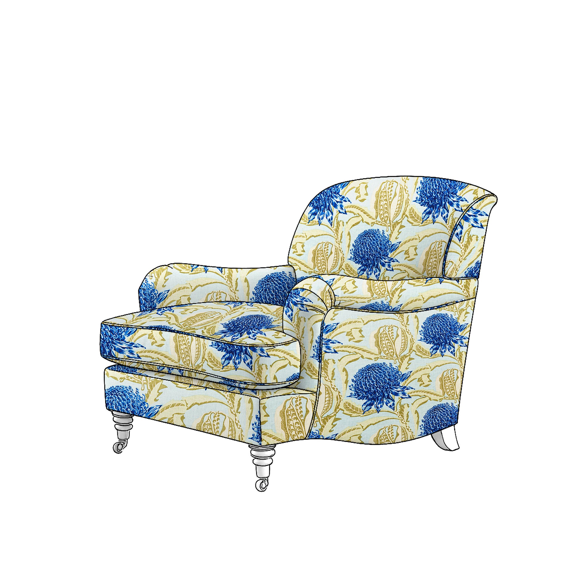 state of waratah blue