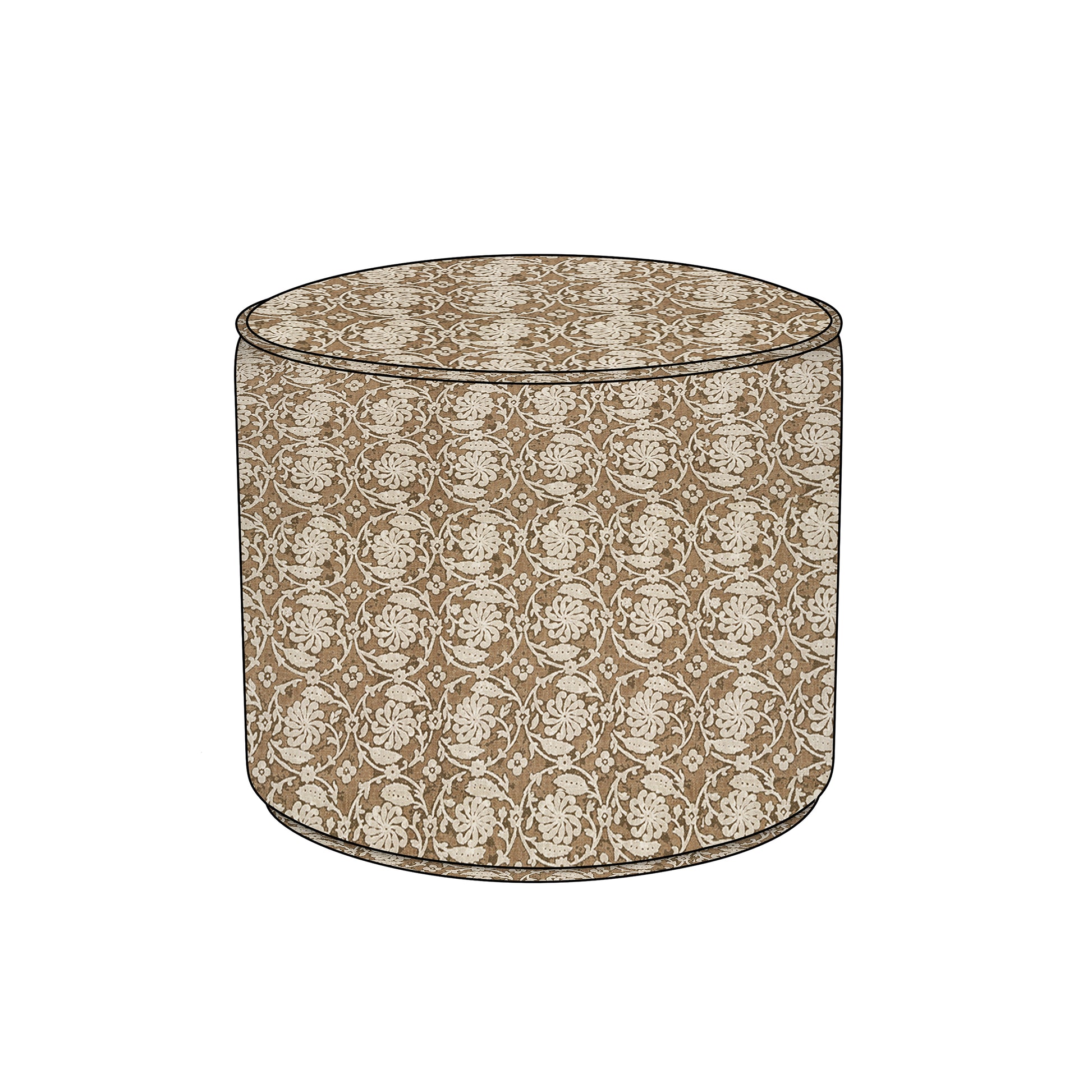 pinwheel sepia