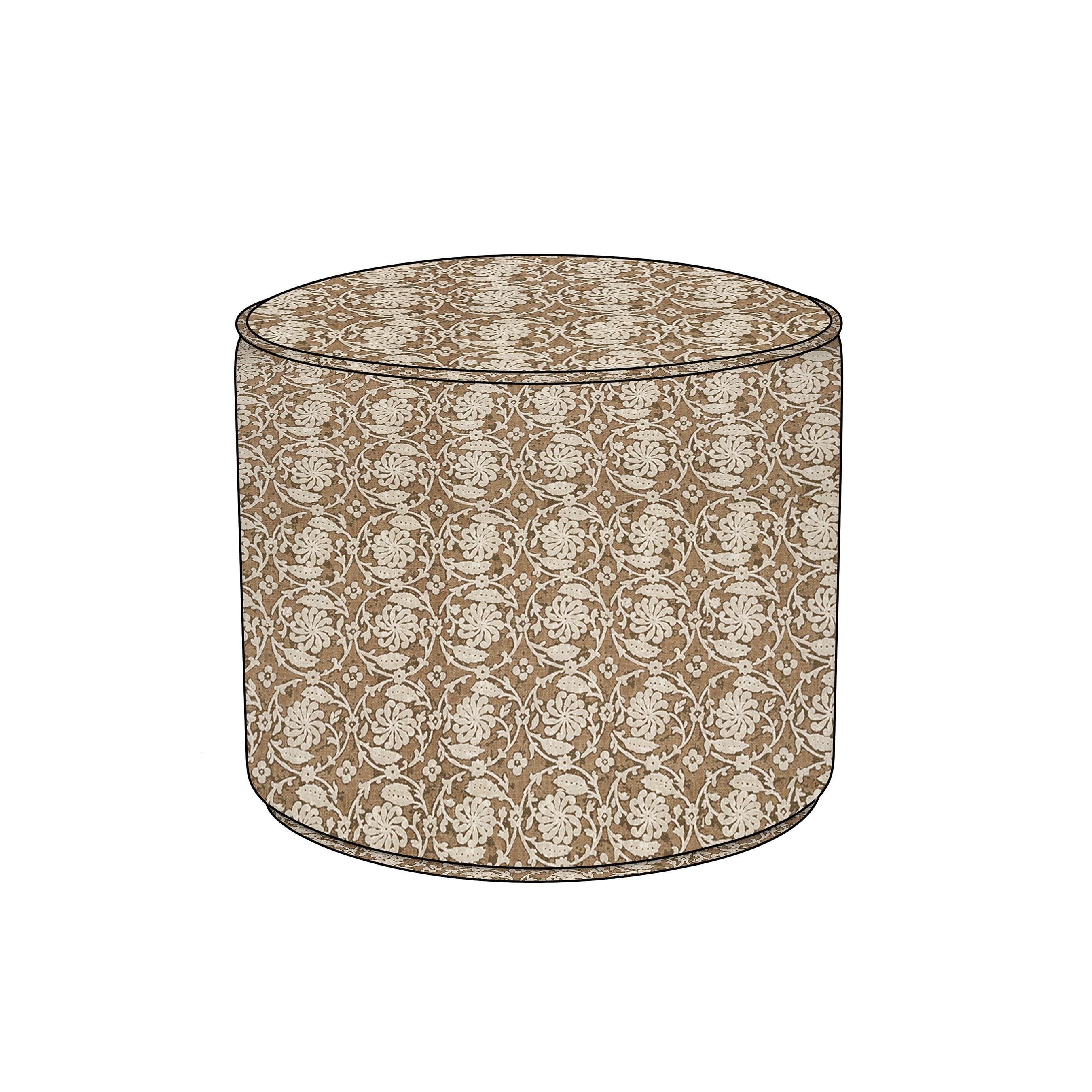 pinwheel sepia