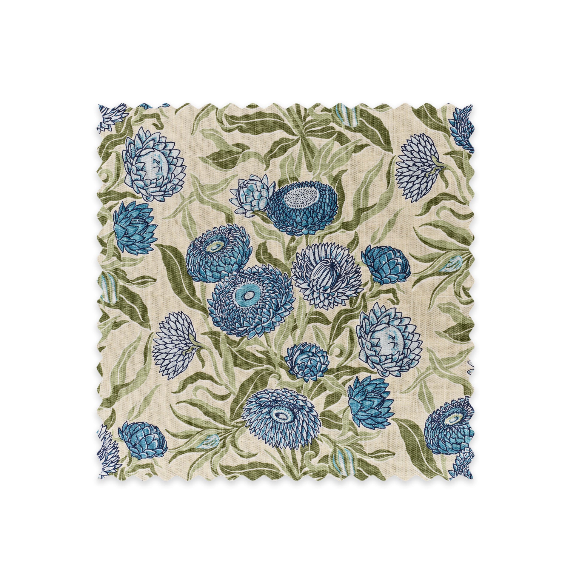Everlasting Blue Linen Swatch
