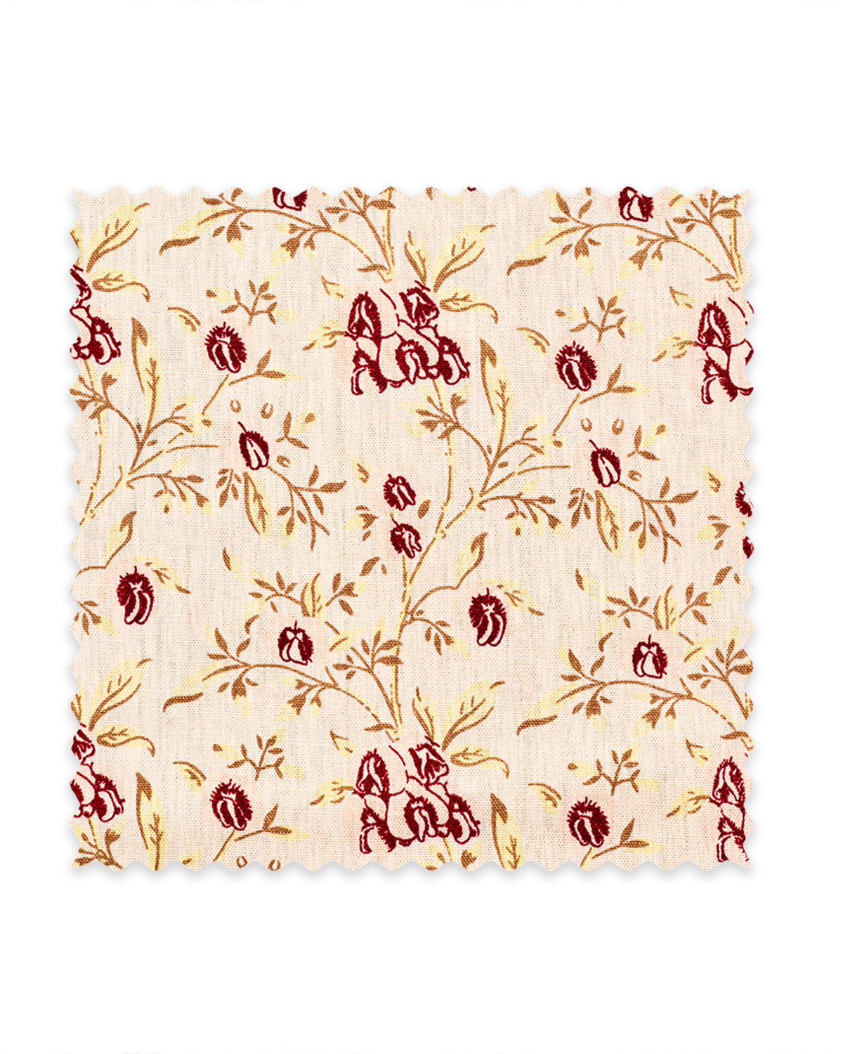 Pea Flower Pink Linen Swatch