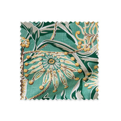 Firewheel Garden Linen Swatch