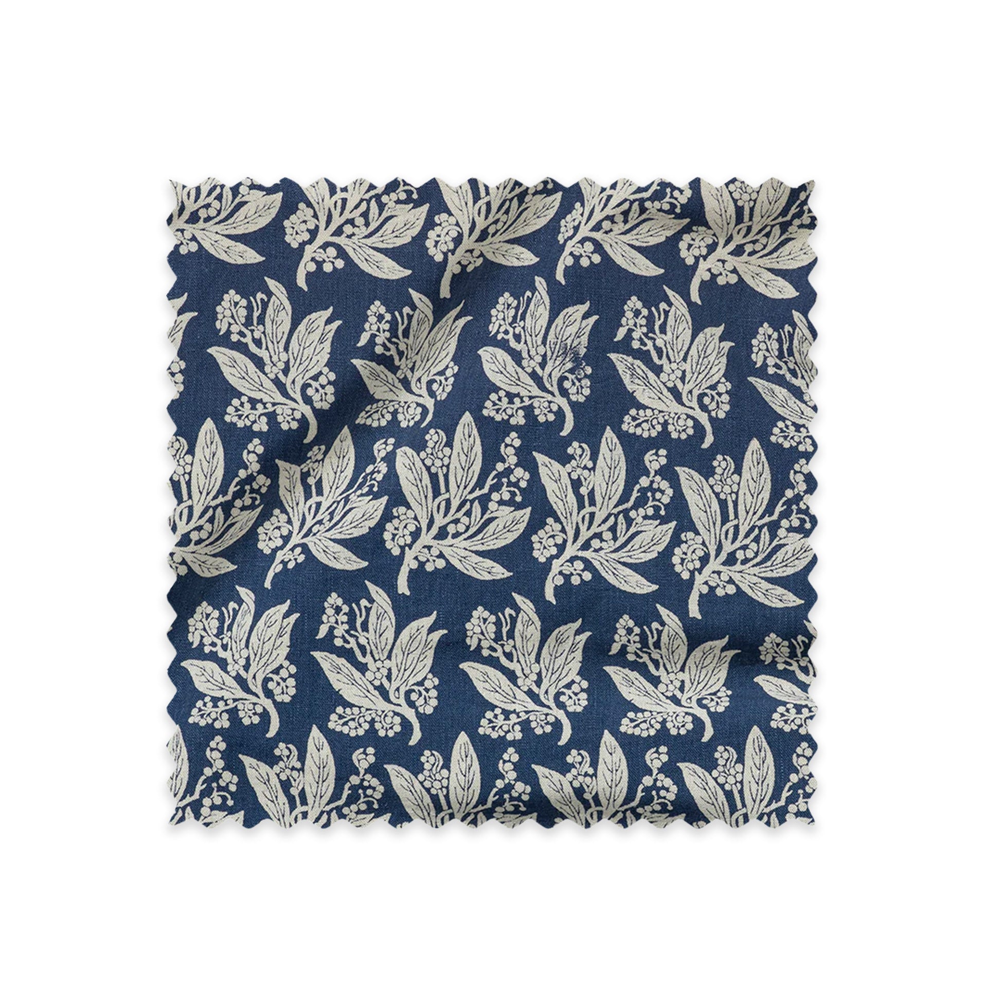 Golden Wattle Navy 20cm Swatch