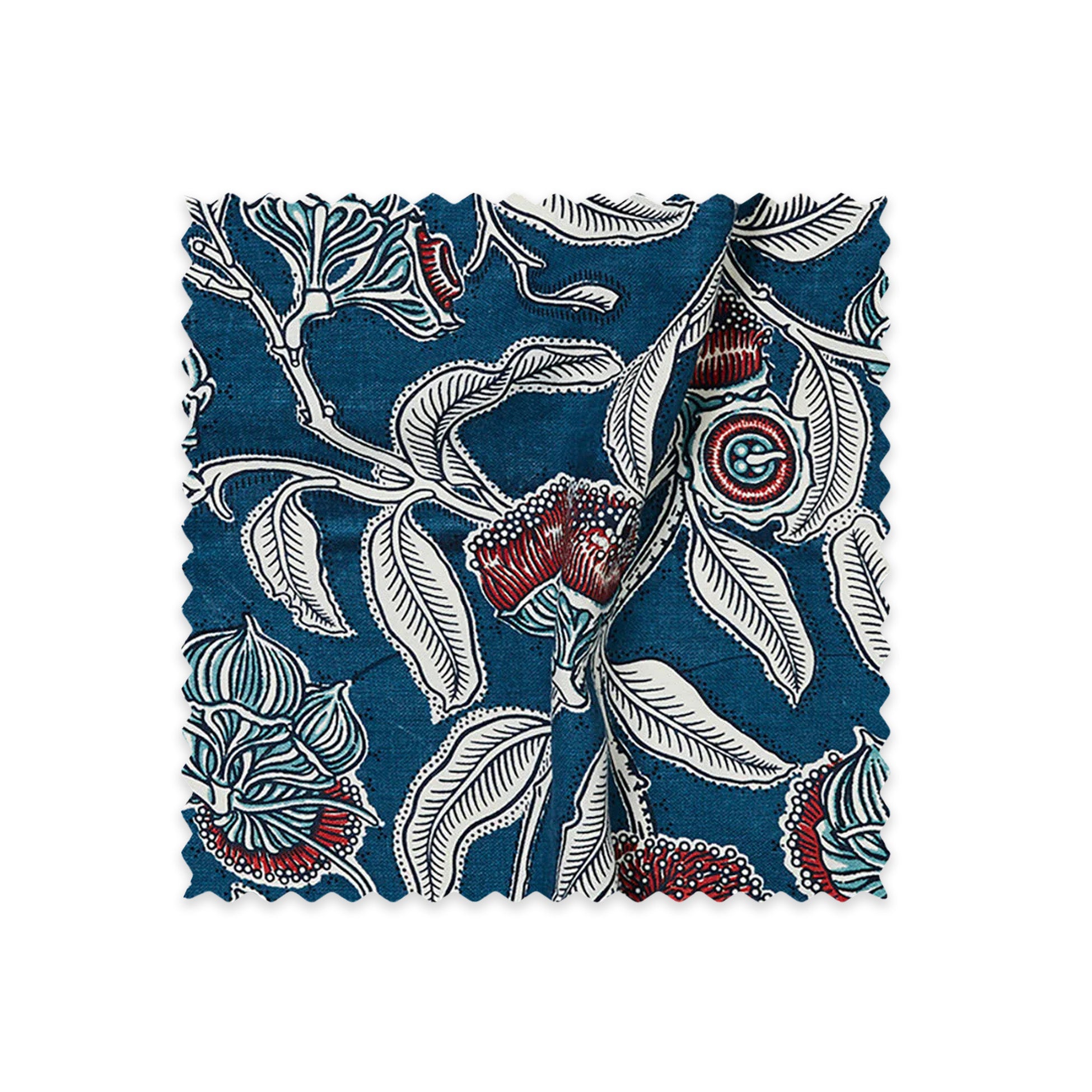 Youngiana Indigo Linen Swatch