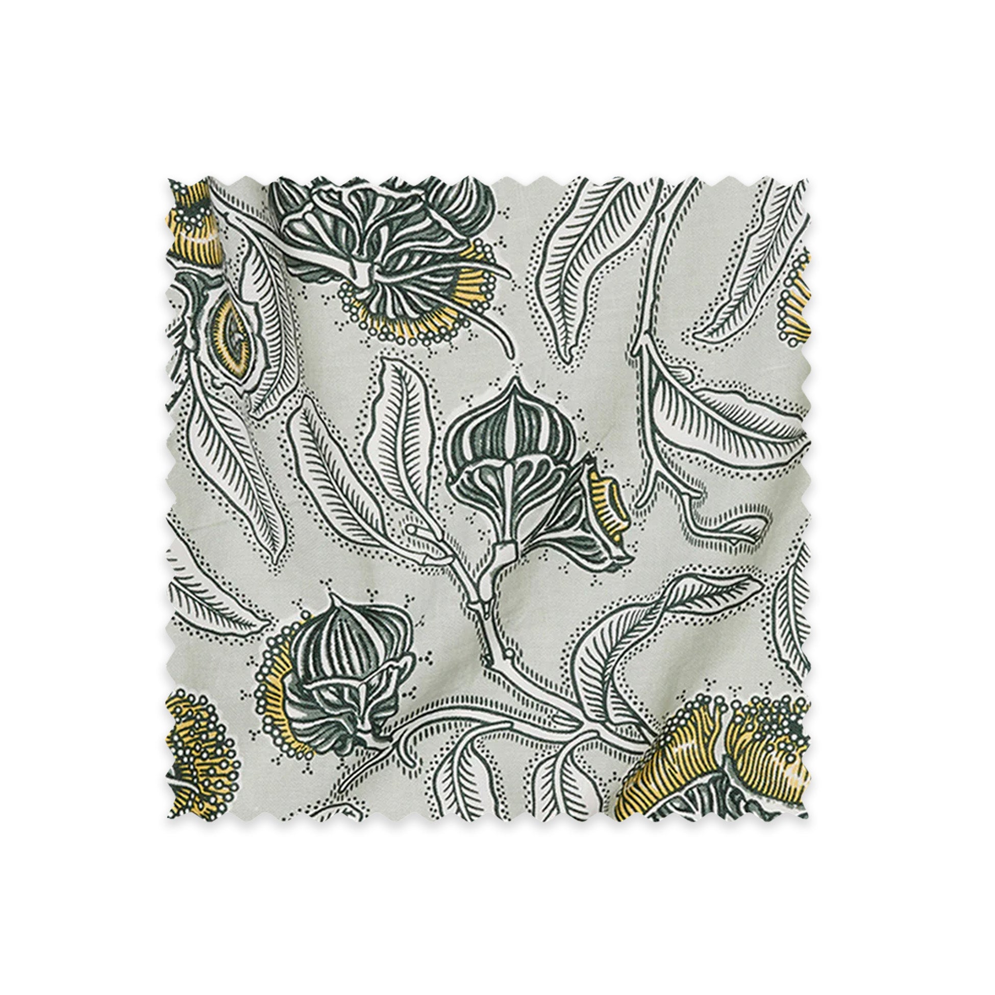 Youngiana Grey Linen Swatch