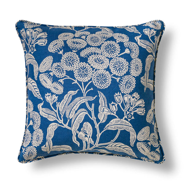 Angophora Blue Custom Cushion Cover