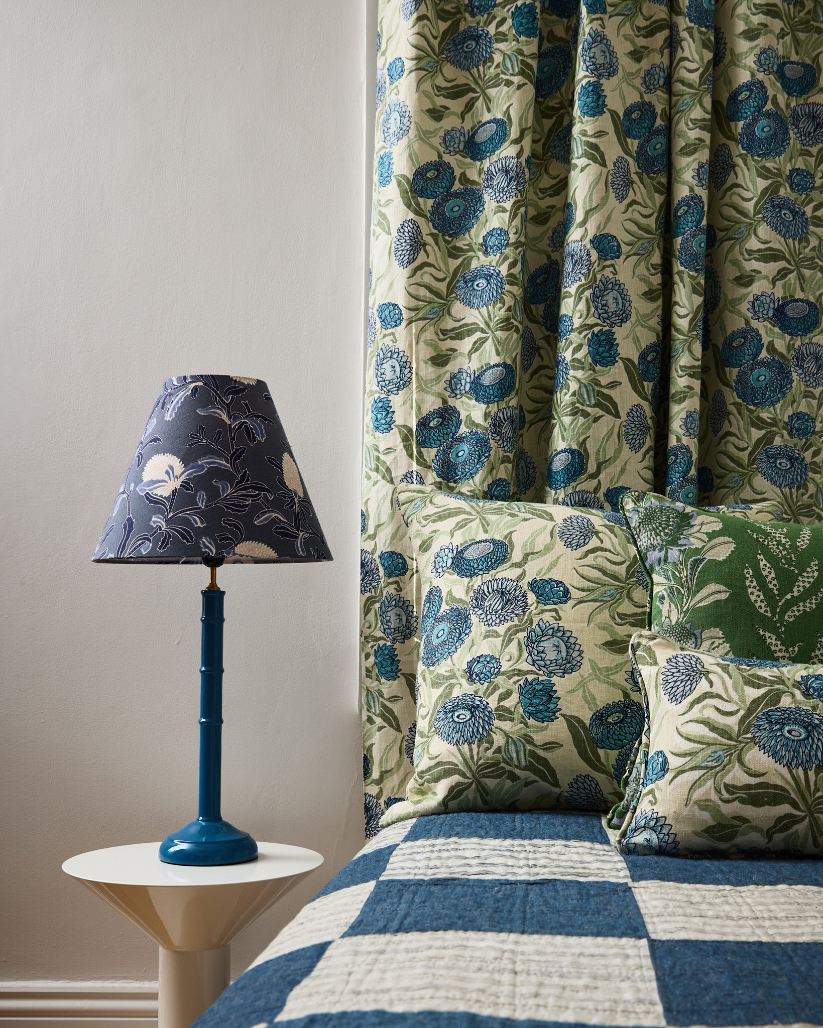 Everlasting Blue Medium Cushion Cover Unpiped