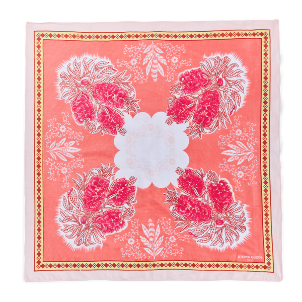 Bottlebrush Rose Bandana