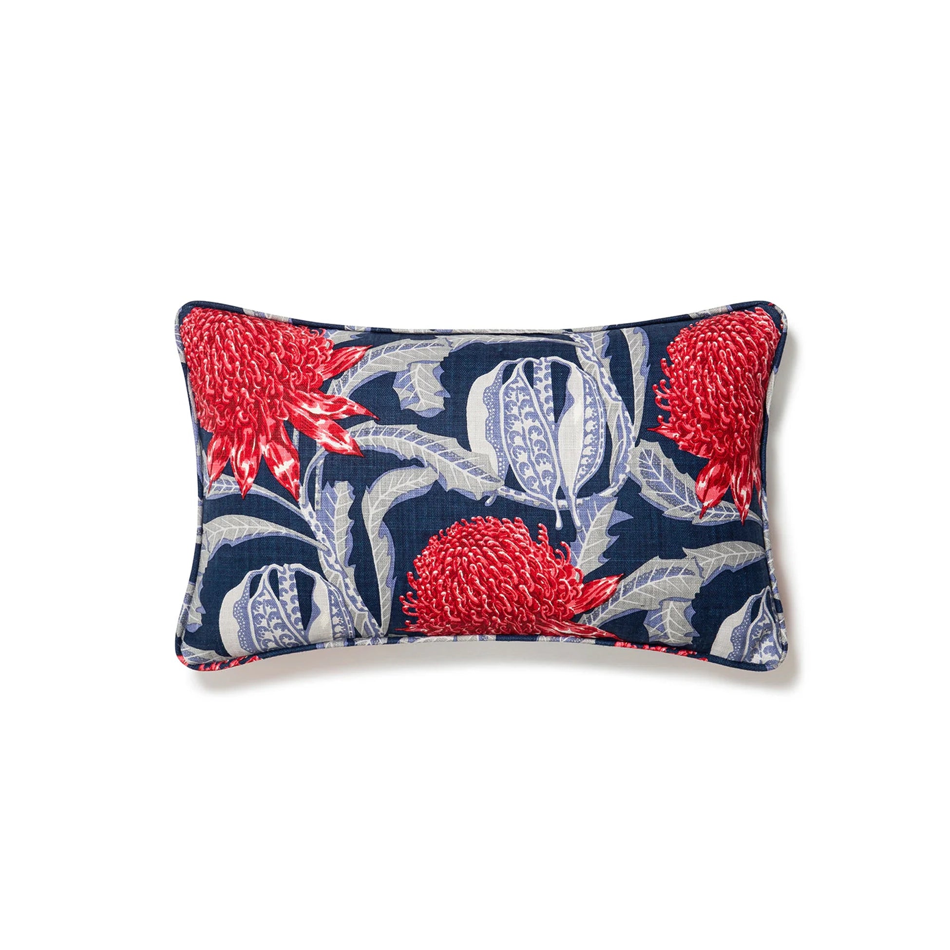 State of Waratah Heritage Bolster Cushion Cover