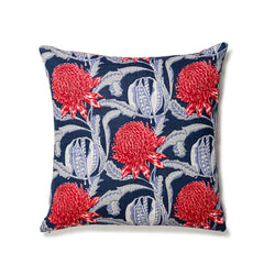 State of Waratah Heritage Large Cushion Cover