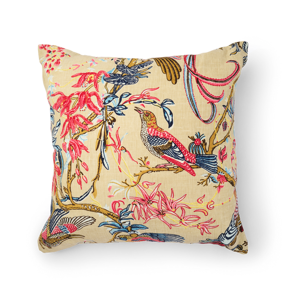 UtopiaGoods-Exotica-Cushion60-Birds-Animals-AustralianDesign