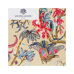 Utopia Exotica Natural Linen Swatch