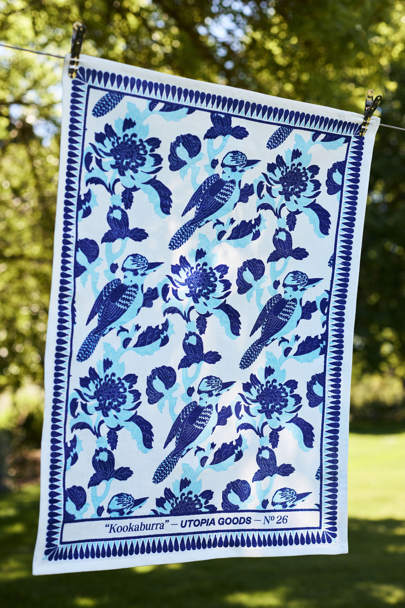 UtopiaGoods-KookaburraBlue-Teatowel-Kitchen-AustralianNatives-67