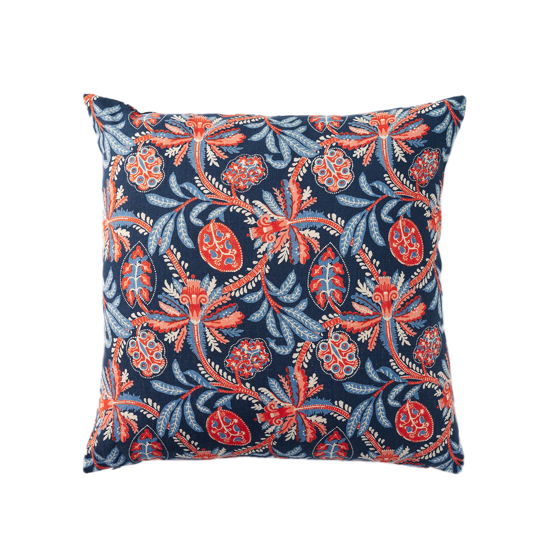 Honeyflower Indigo Large Cushion Cover